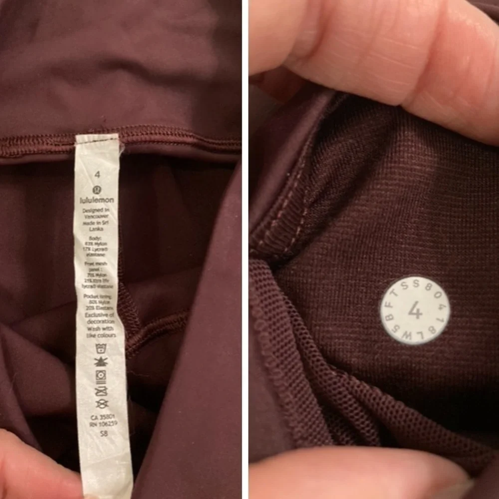 Lululemon Colour Me Ombre Tight Leggings 28